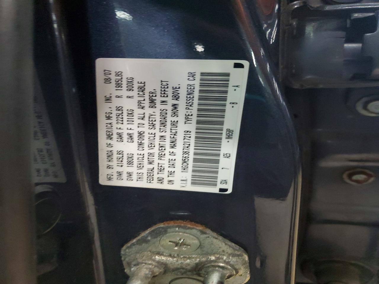 Honda Accord Se