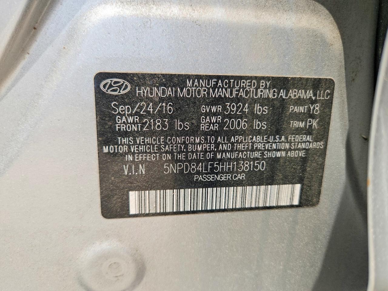 Hyundai ELANTRA Se