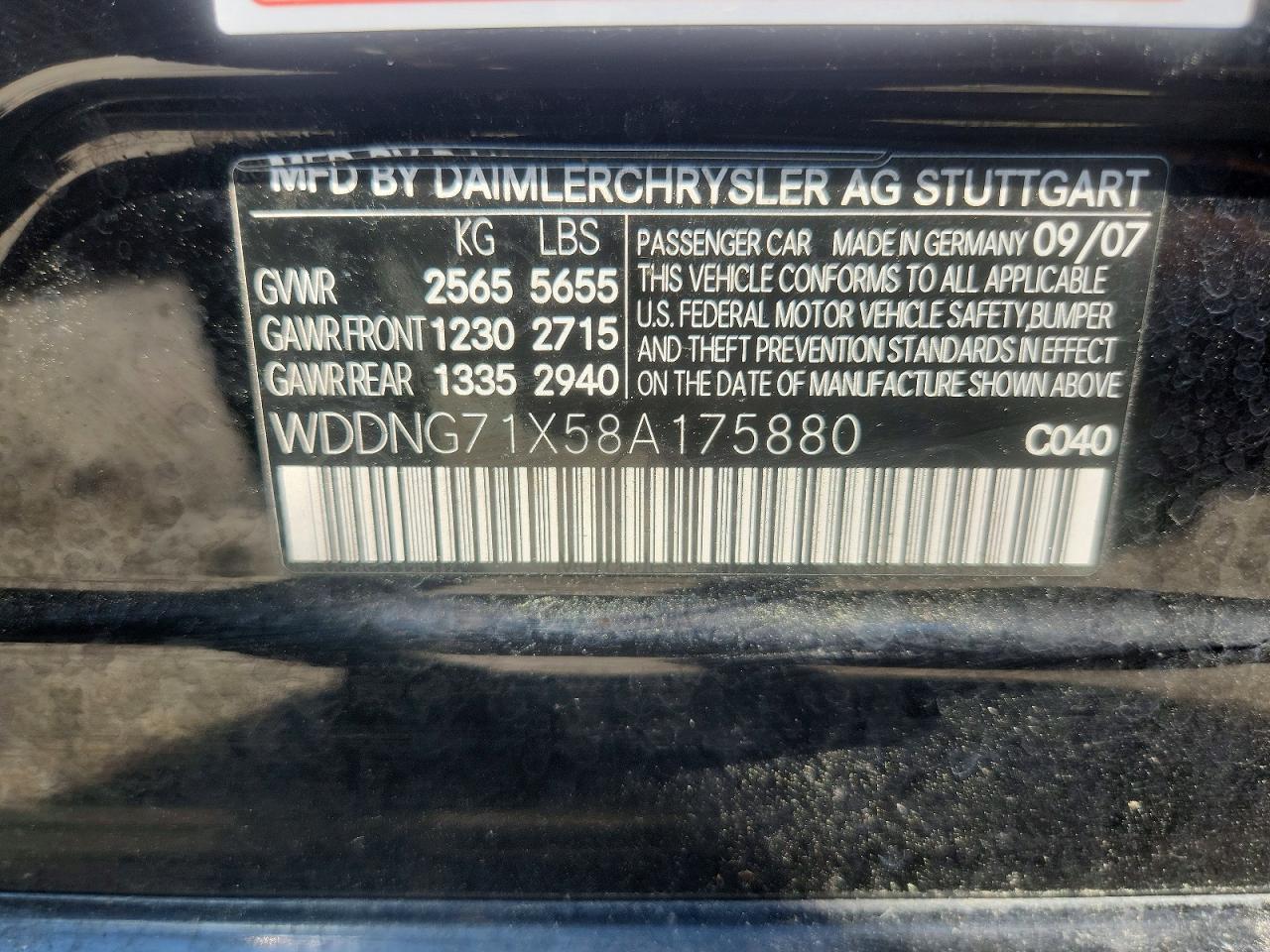 Mercedes-Benz S-Class 550