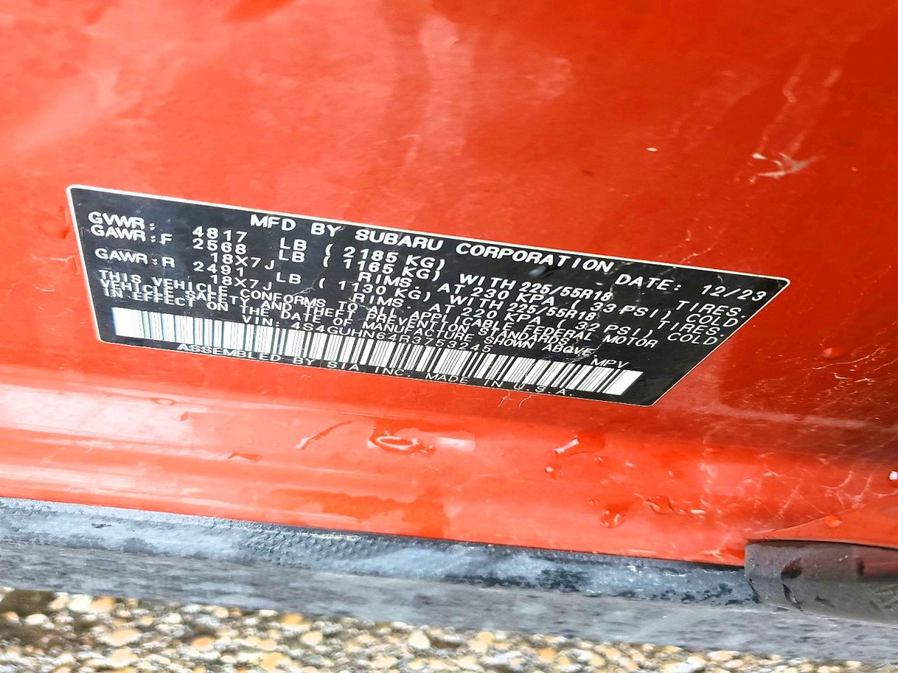 Subaru Crosstrek Limited