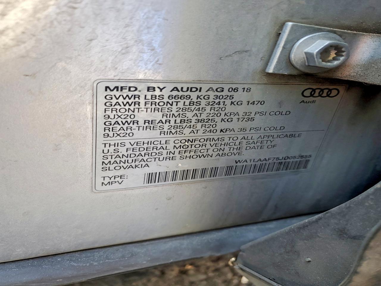 Audi Q7 Premium Plus