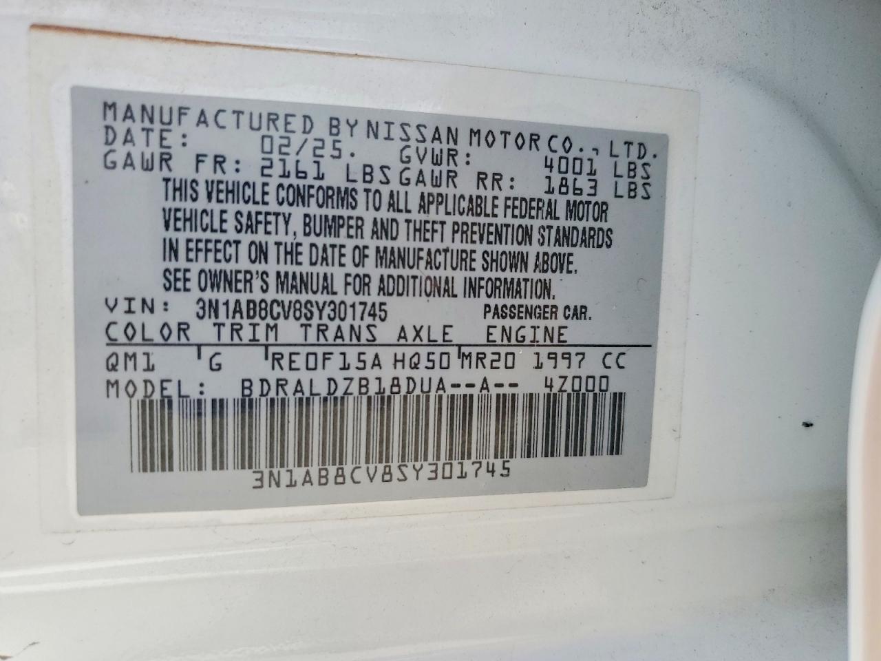 Nissan Sentra Sv