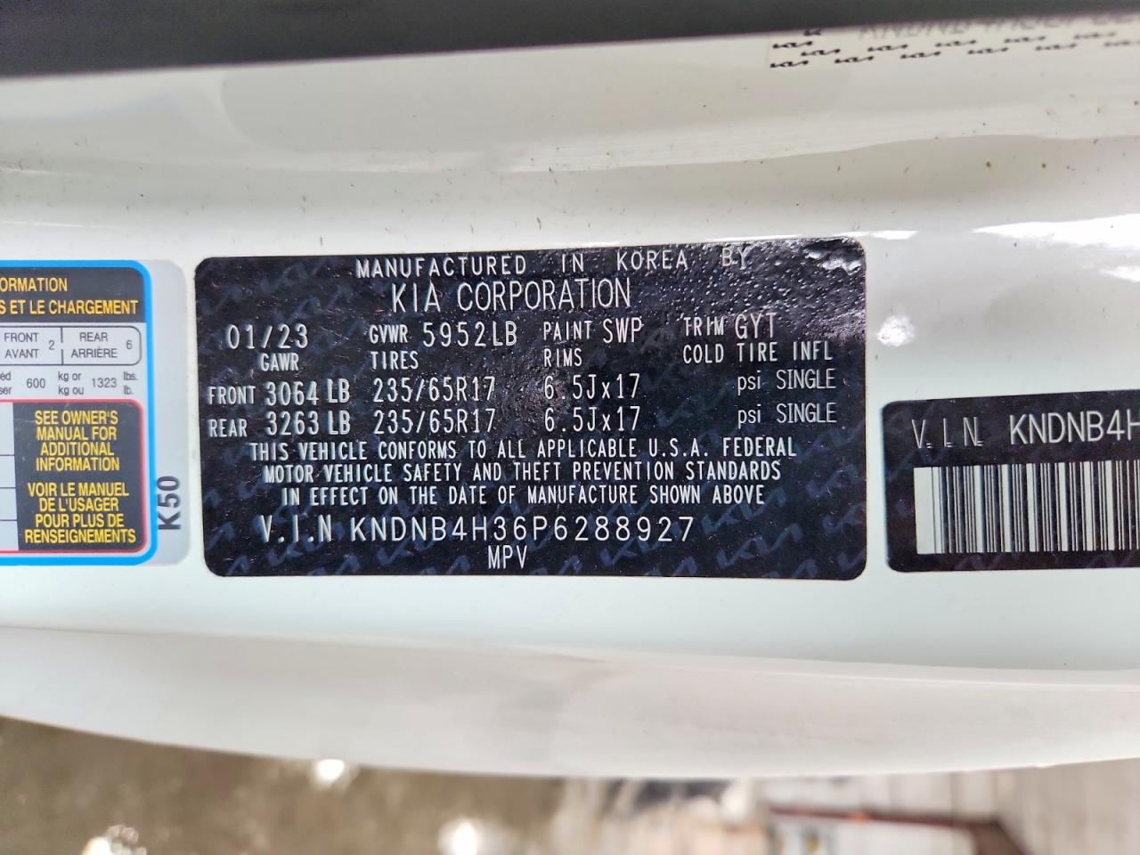 Kia Carnival Lx