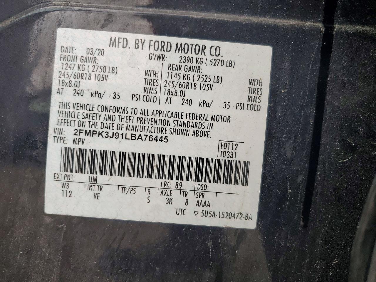 Ford Edge Sel