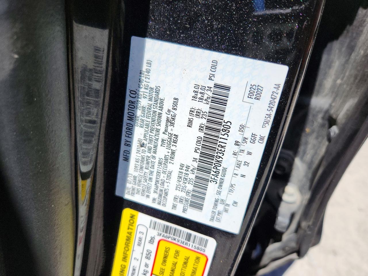 Ford Fusion Titanium