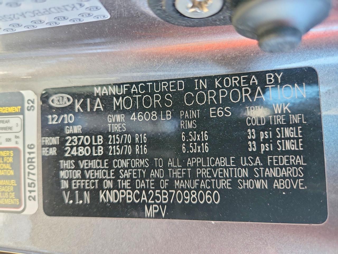 Kia Sportage Lx