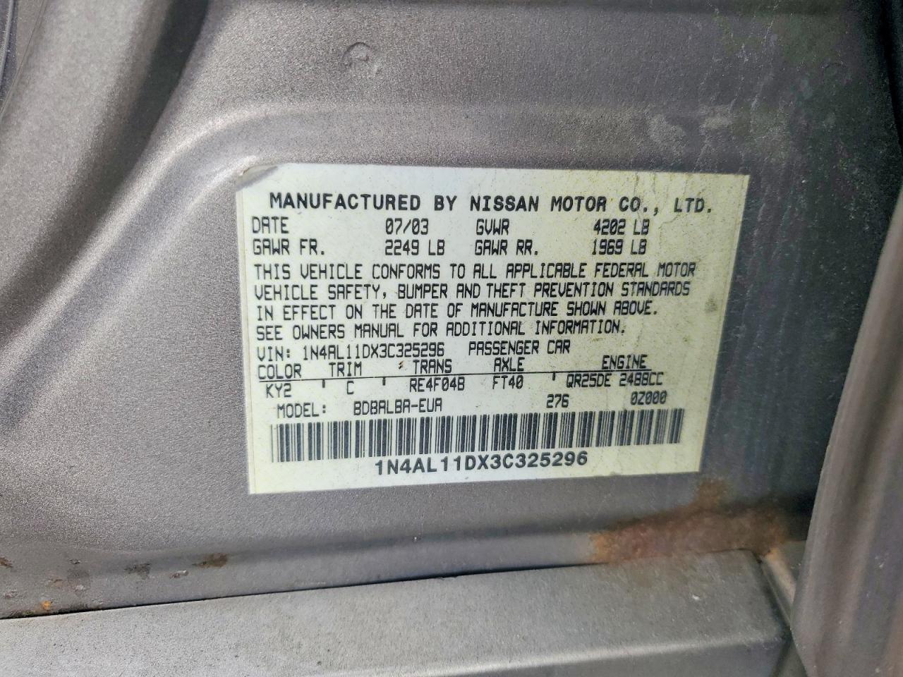 Nissan Altima 2.5