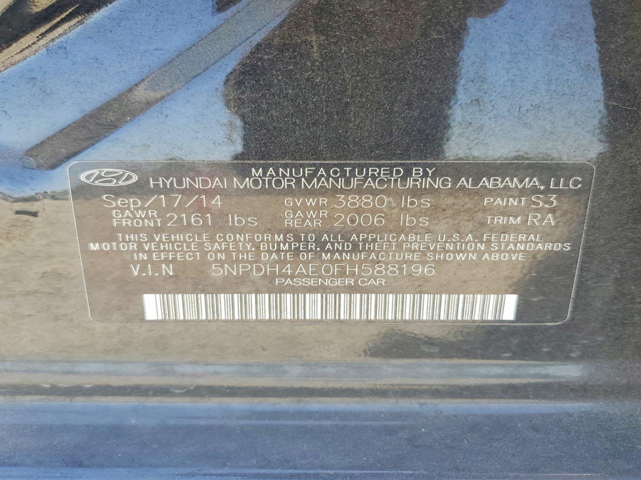 Hyundai ELANTRA Se