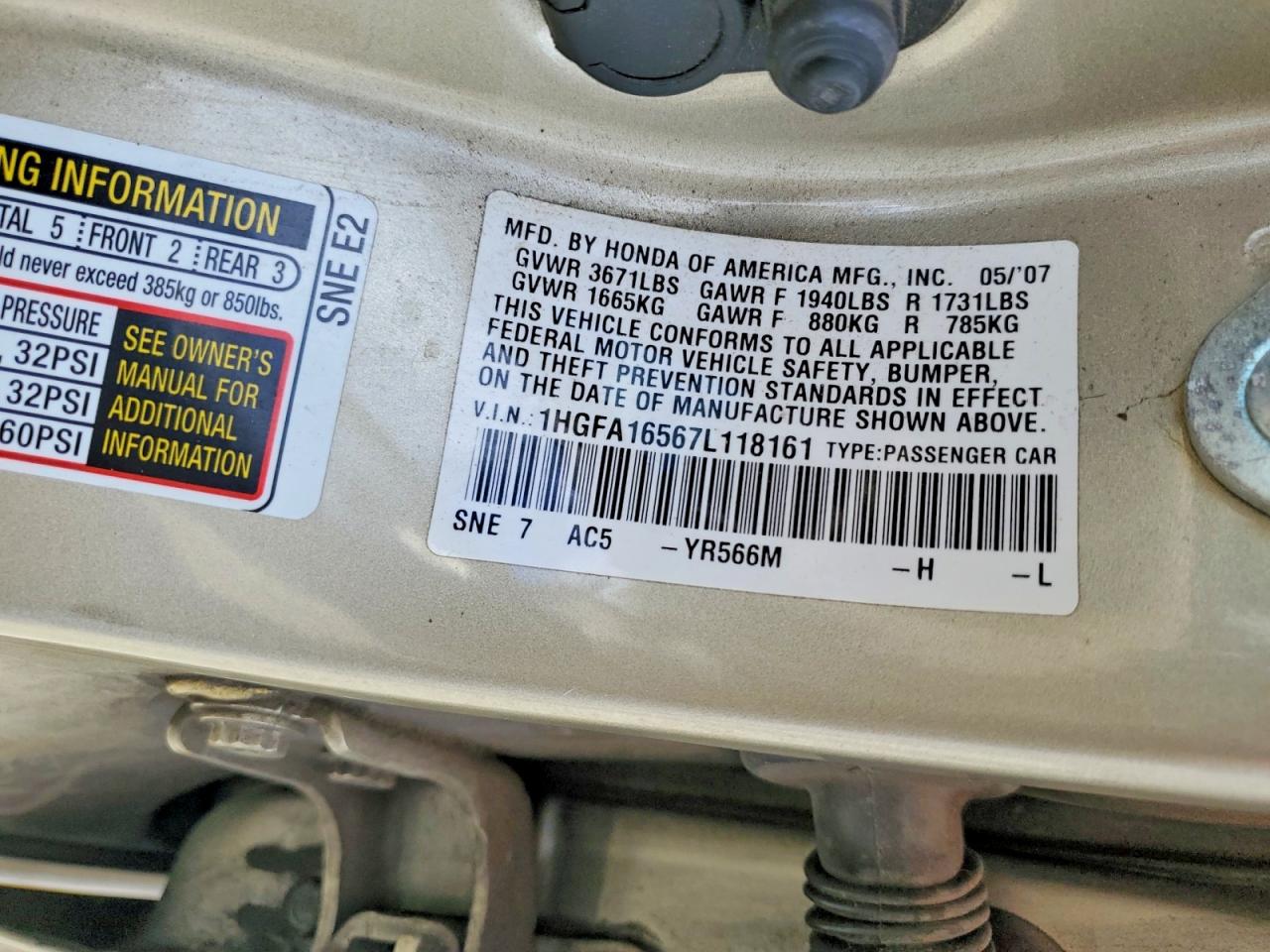 Honda Civic Lx