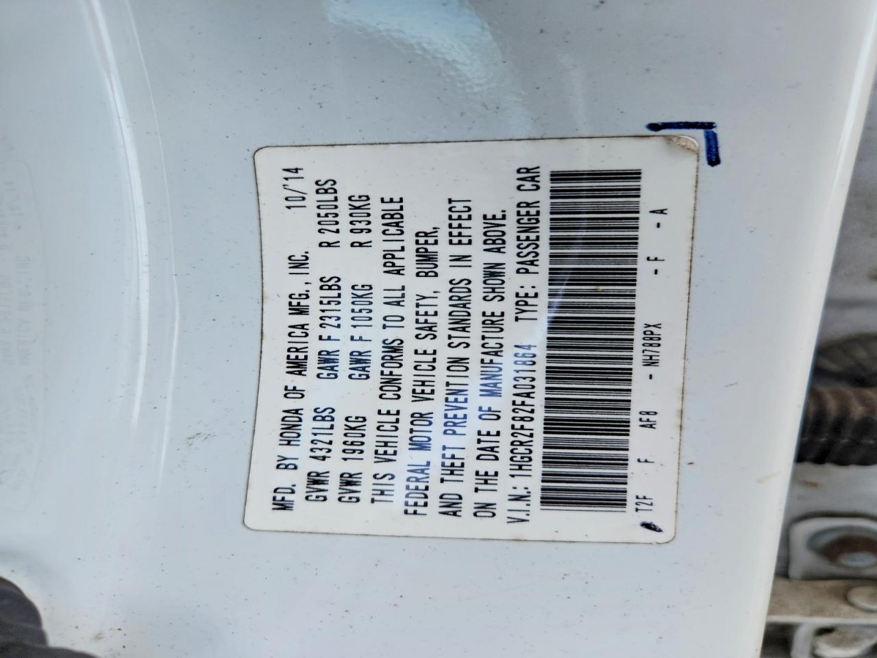 Honda Accord Exl