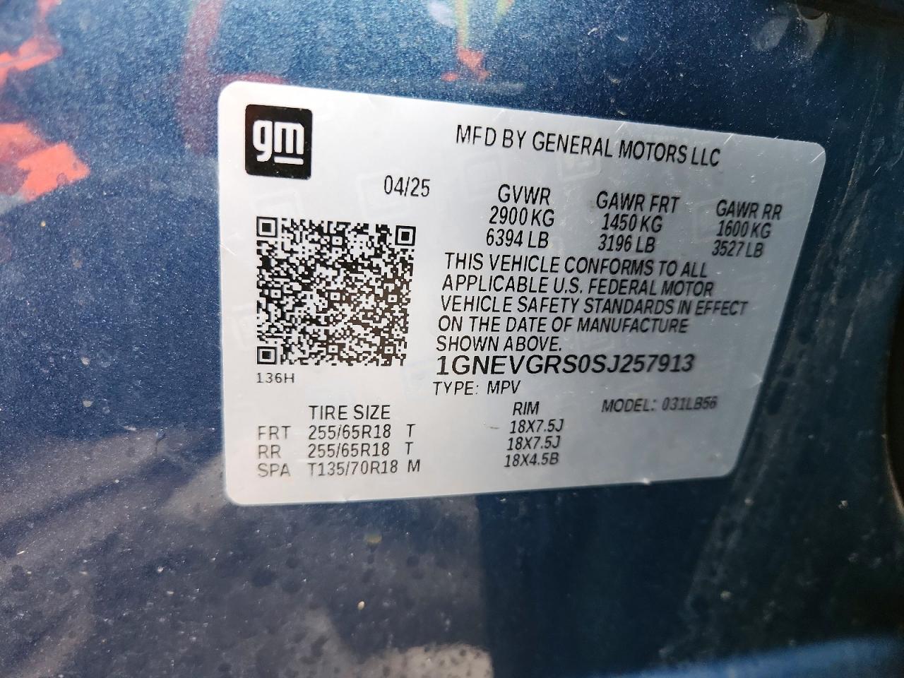 Chevrolet Traverse Lt