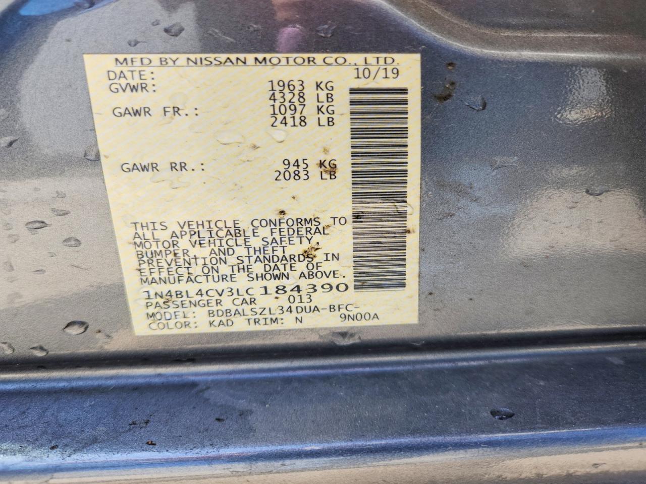 Nissan Altima 2.5 Sr
