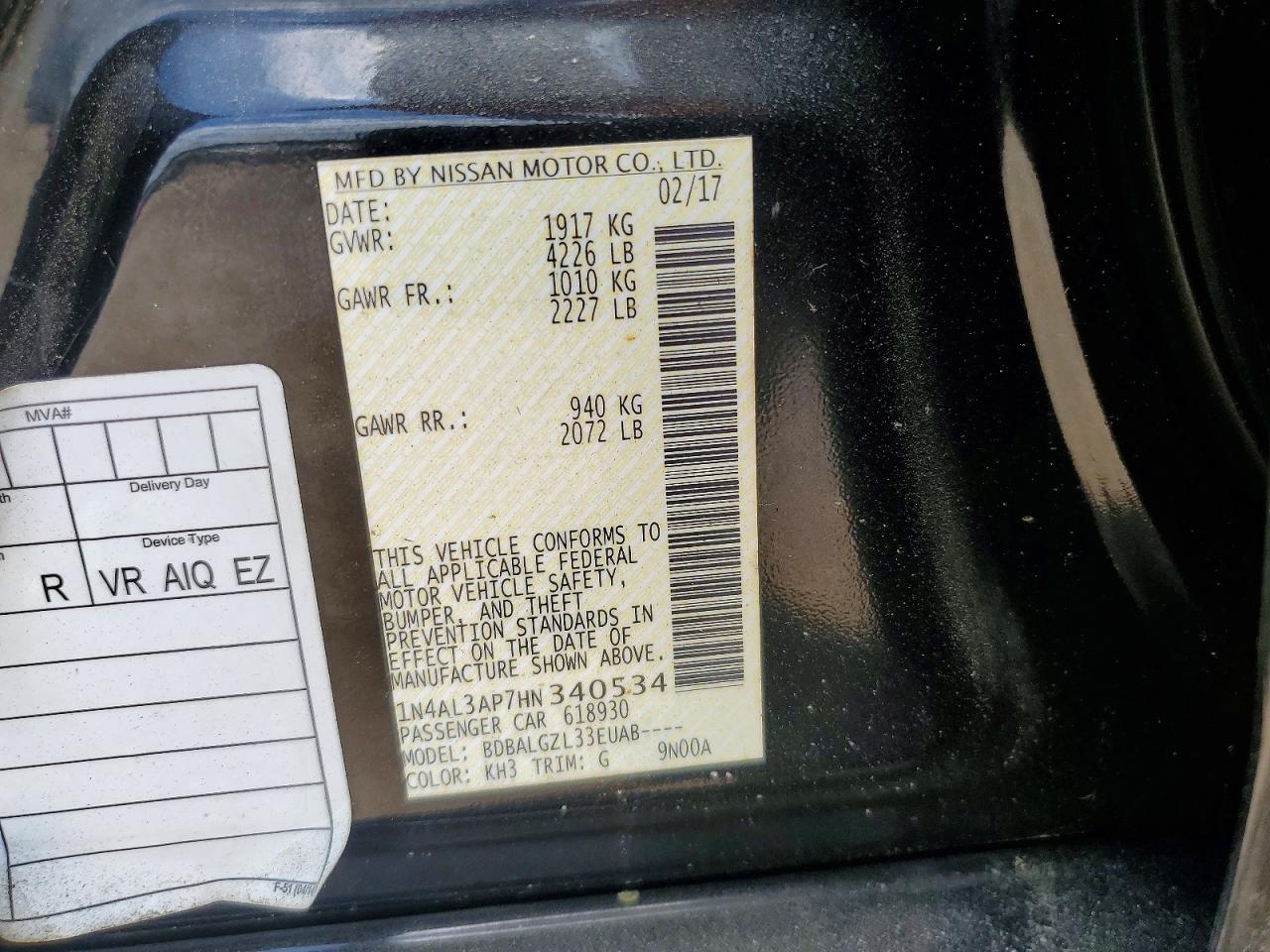 Nissan Altima 2.5 S