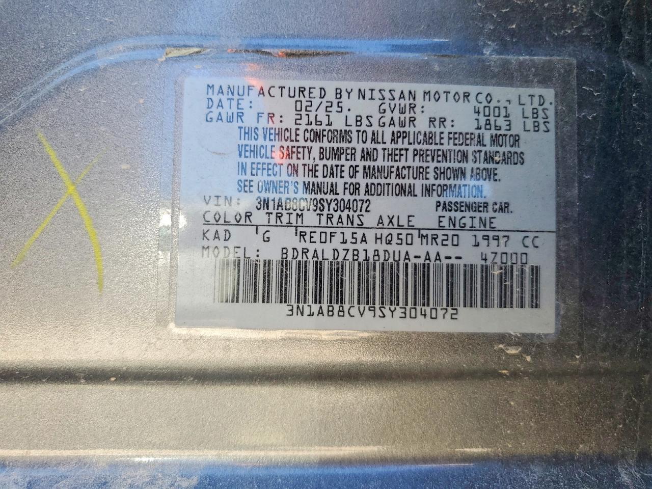 Nissan Sentra Sv