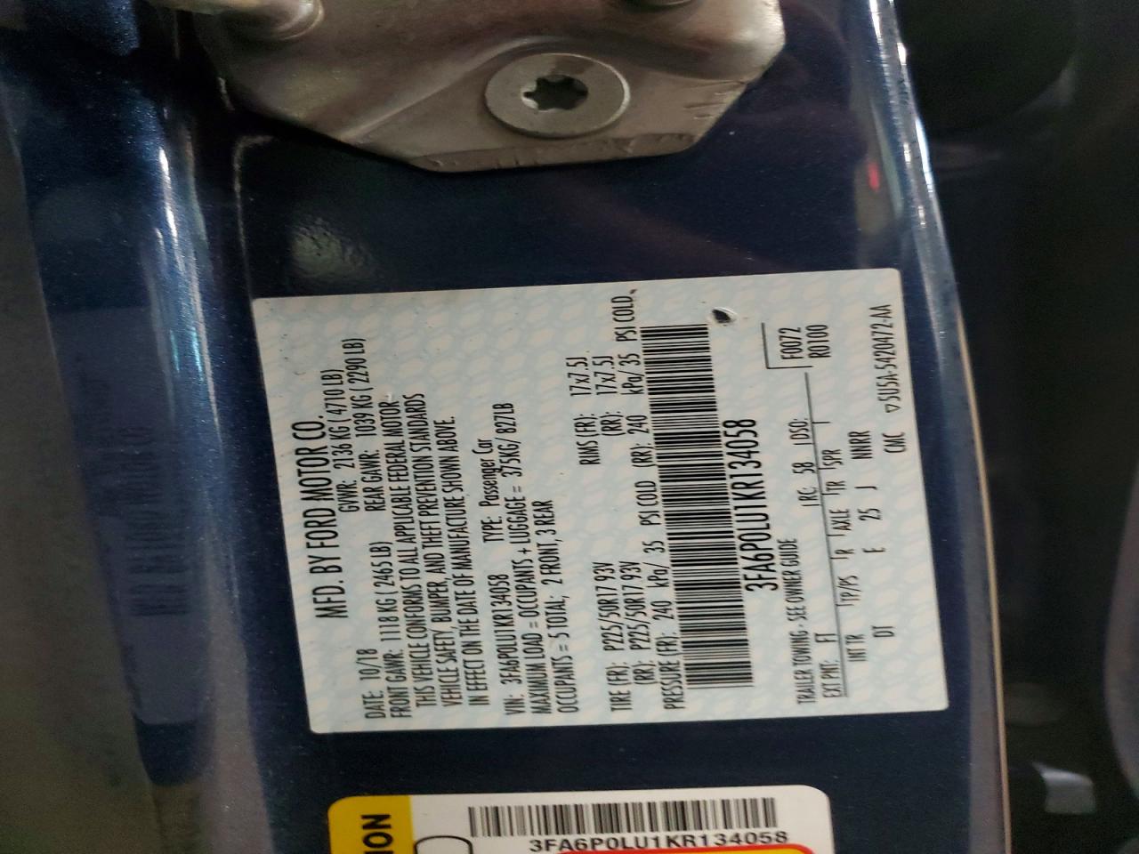 Ford Fusion Se