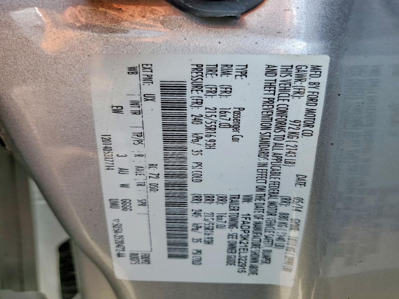 Ford Focus Se