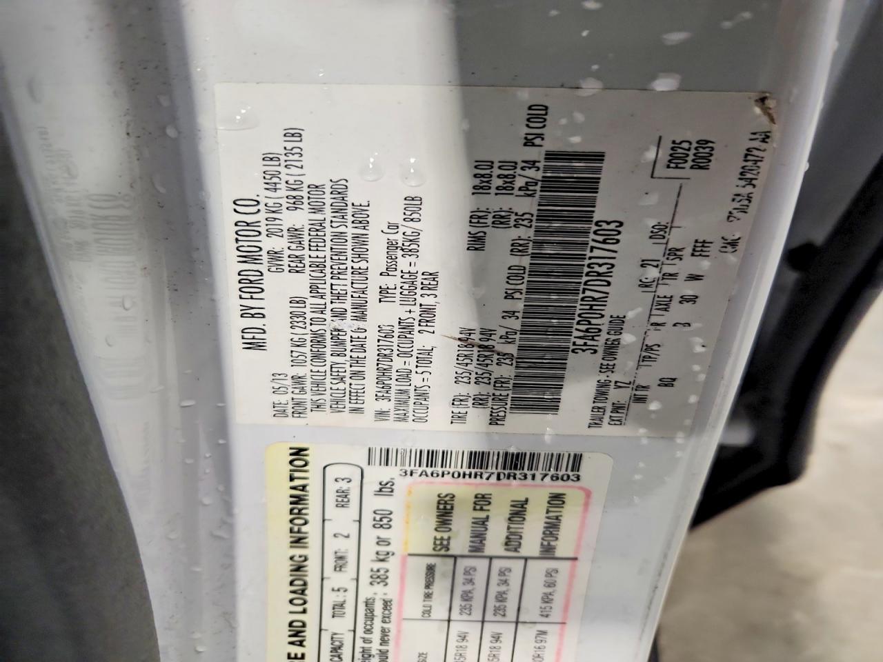 Ford Fusion Se