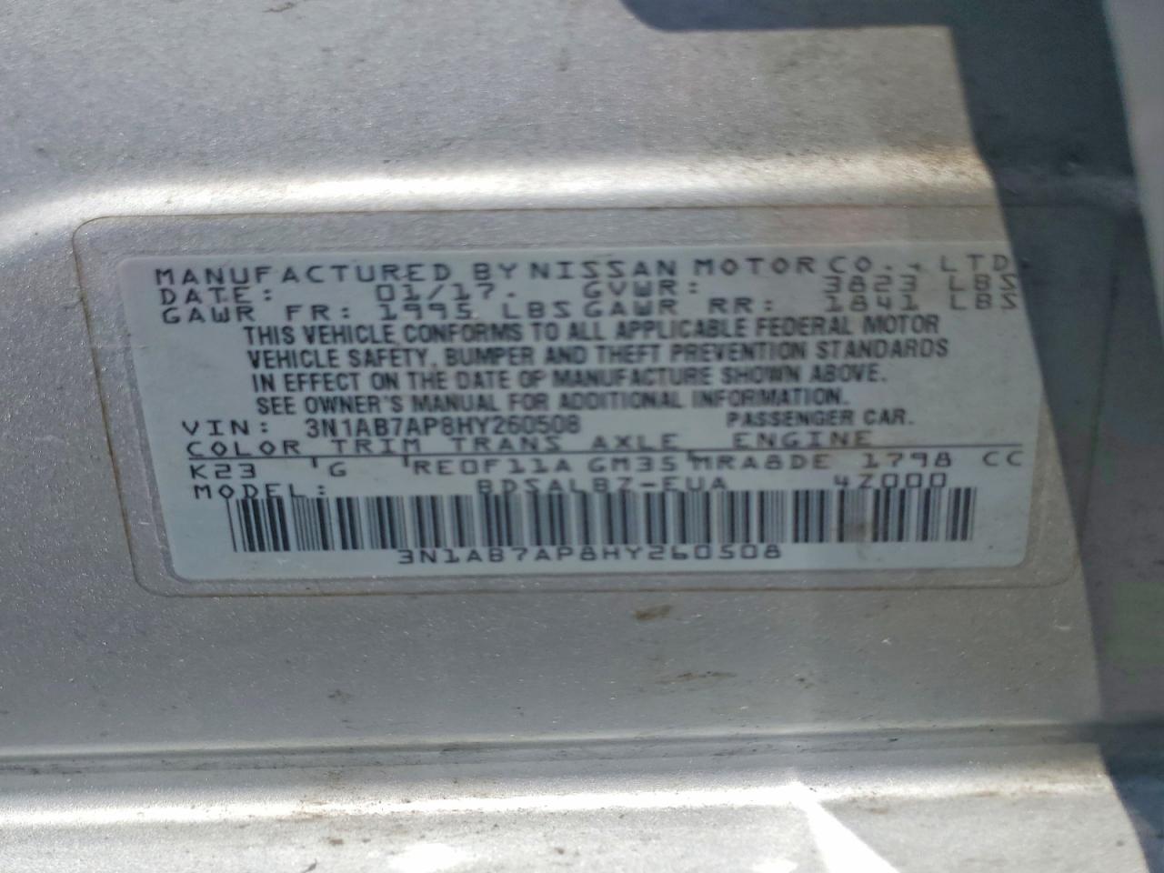 Nissan Sentra S