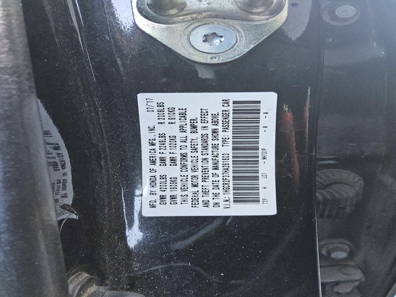 Honda Accord Lx