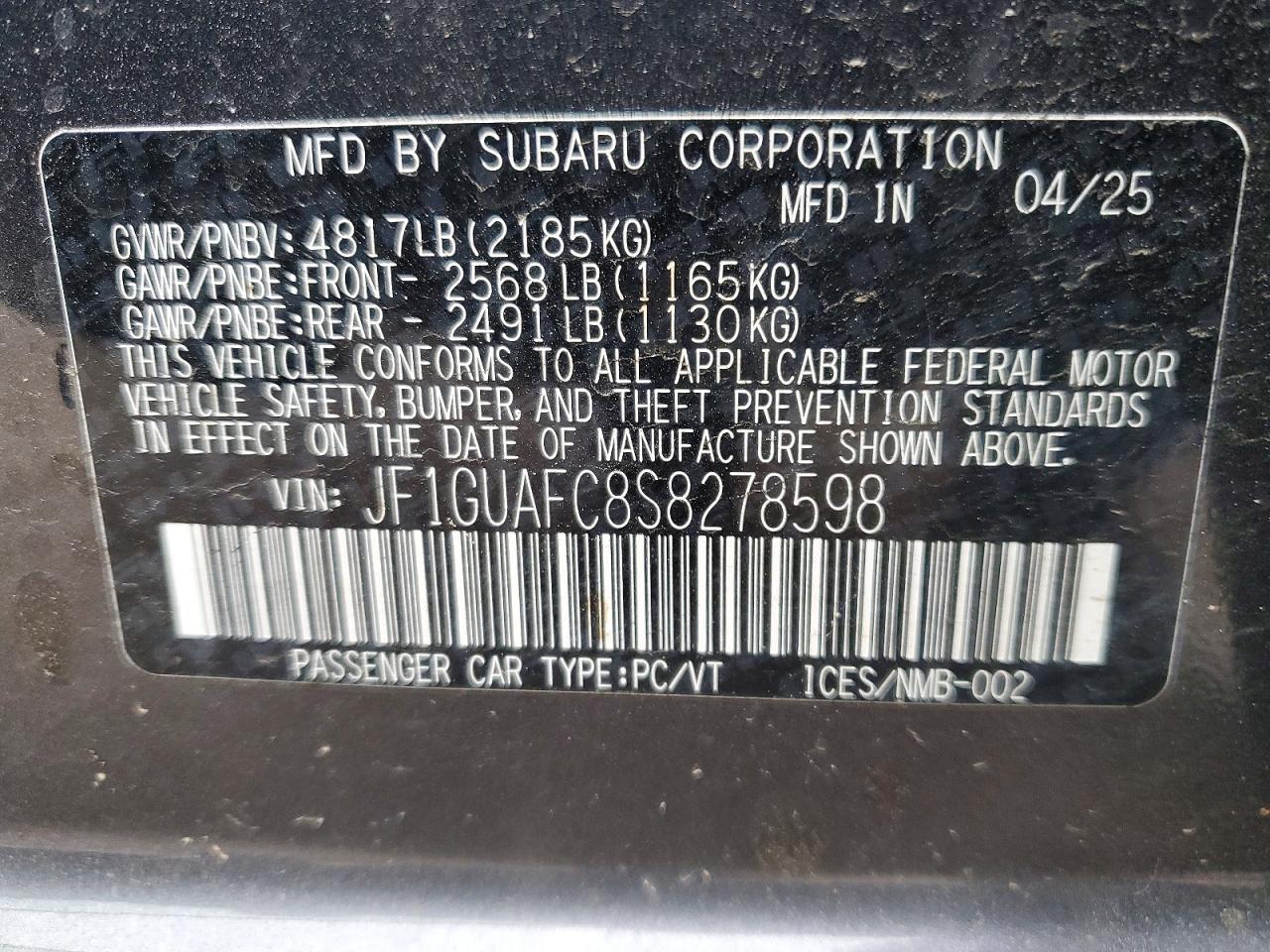 Subaru Impreza Sport