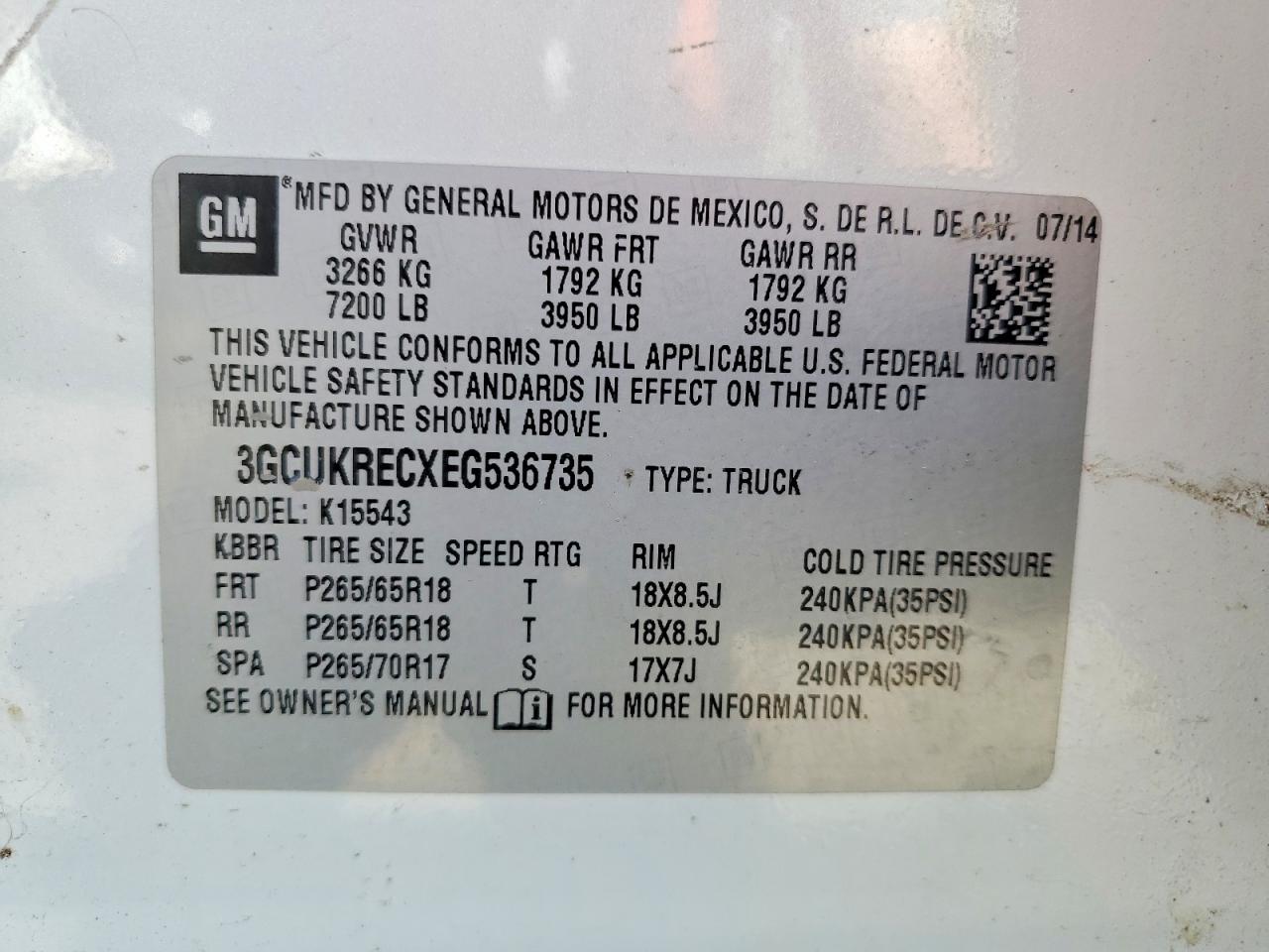 Chevrolet Silverado K1500 Lt