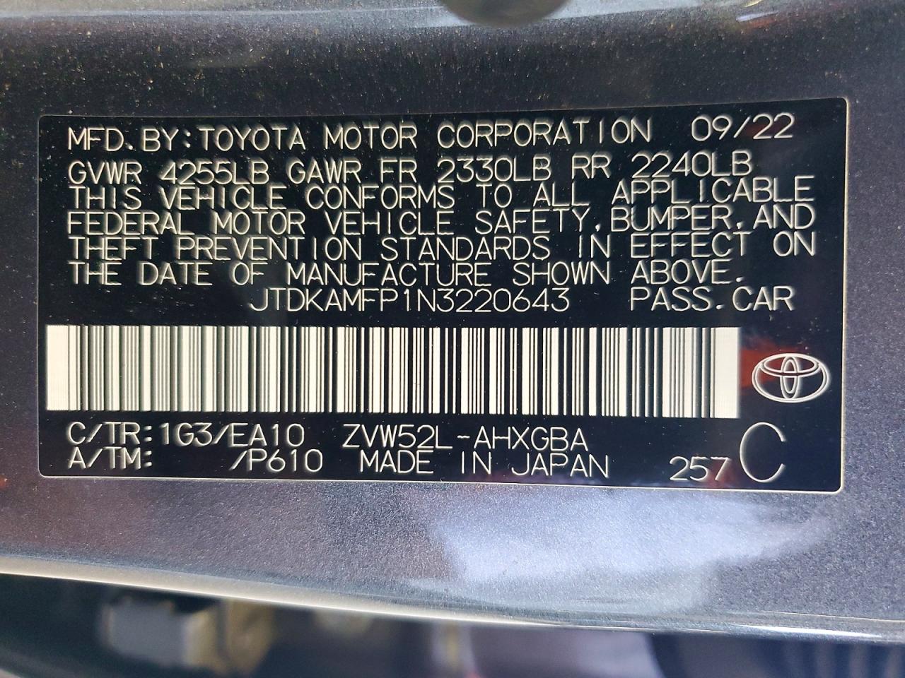 Toyota Prius Xle
