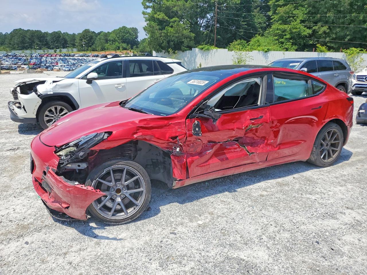 Salvage Tesla Model 3 Image