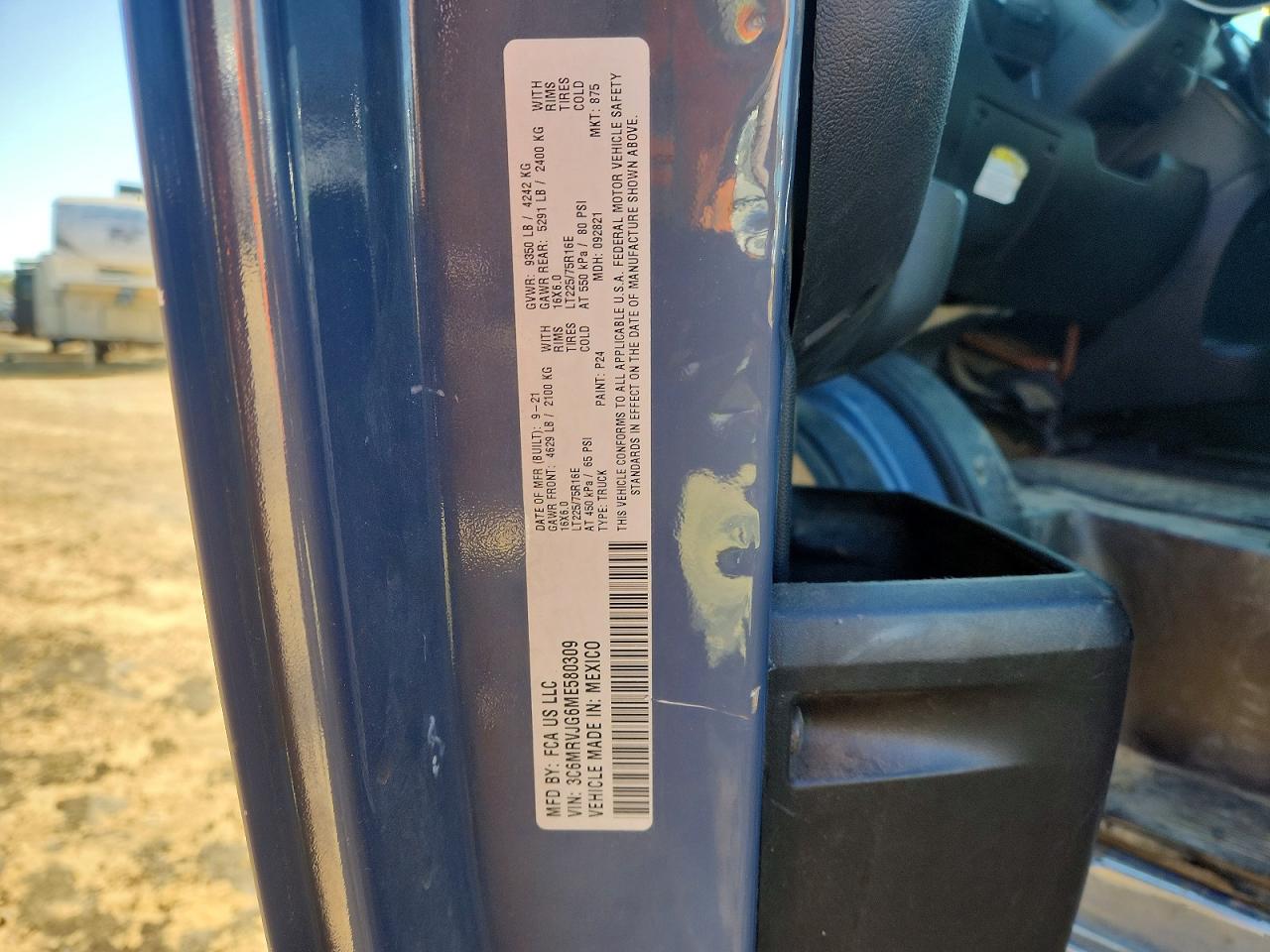 Ram Promaster 3500 High