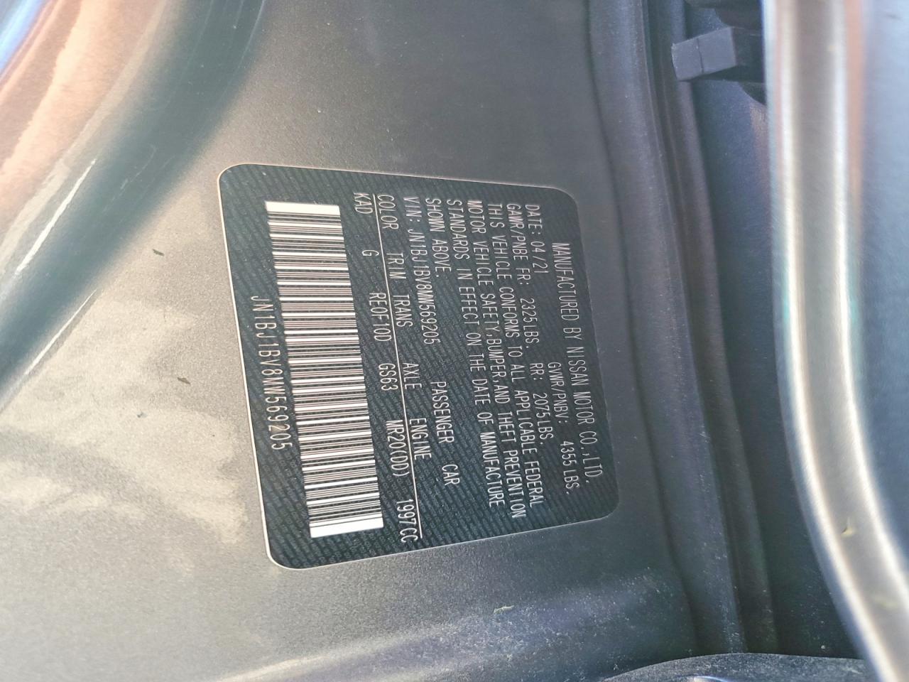 Nissan Rogue Sv
