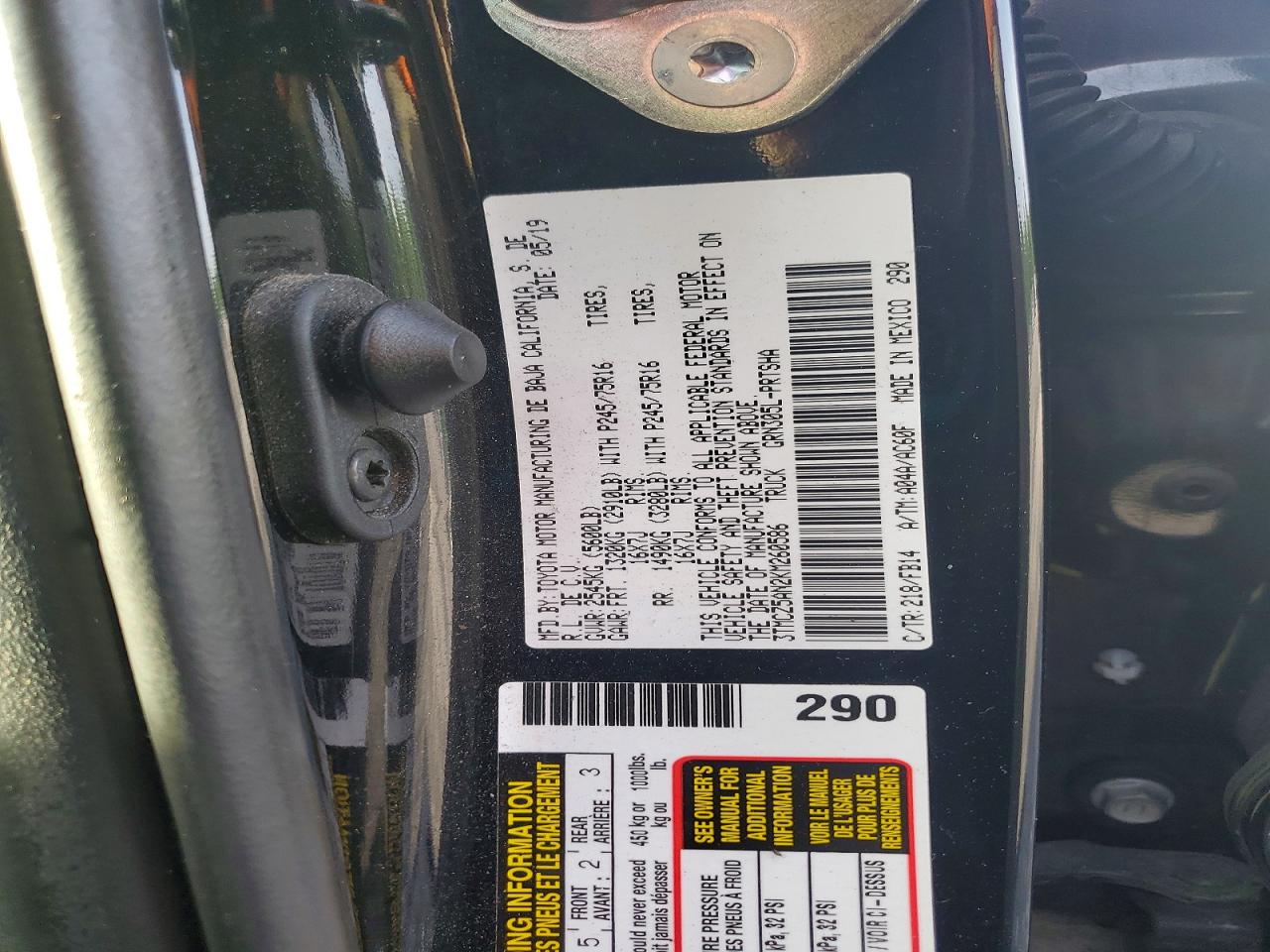 Toyota Tacoma Sr V6