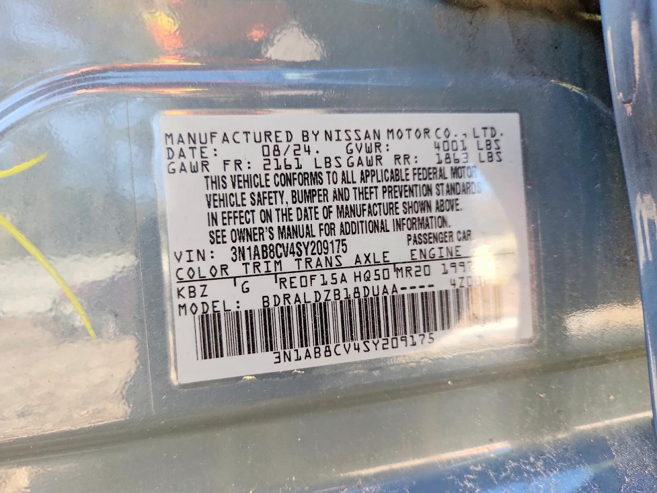Nissan Sentra Sv