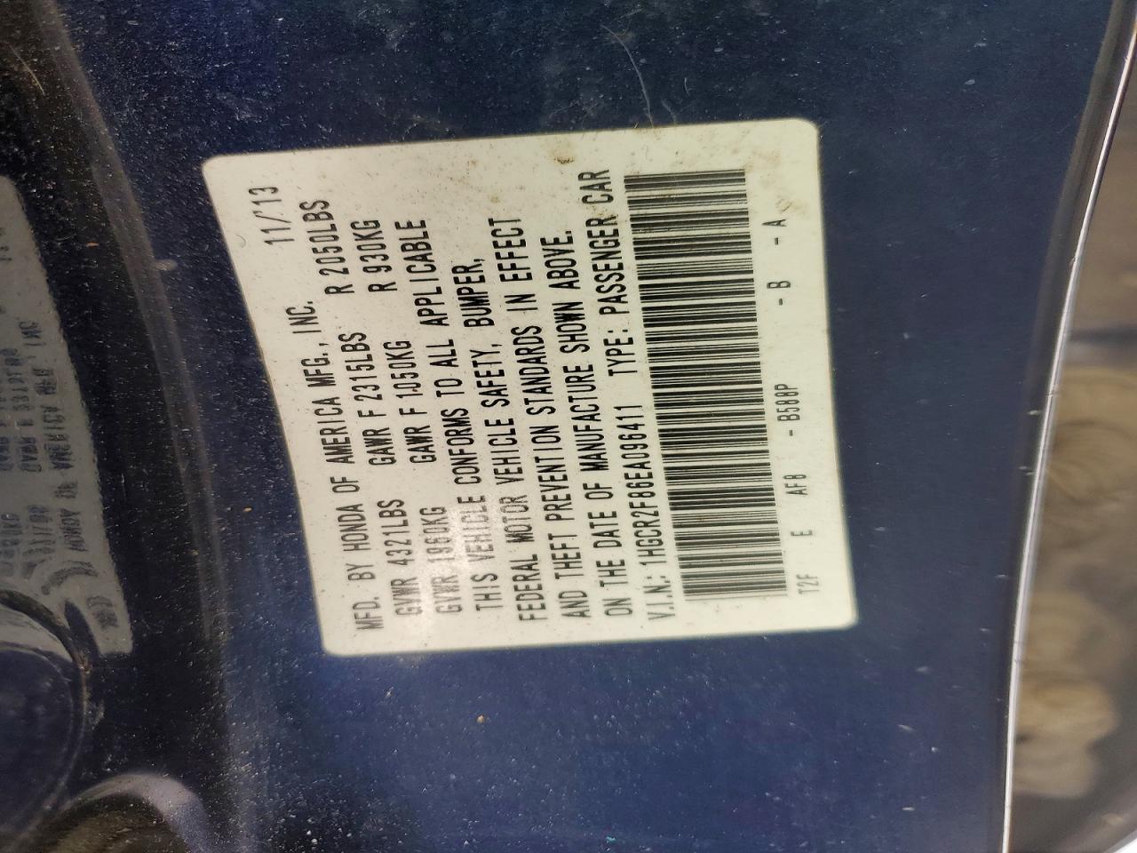 Honda Accord Exl