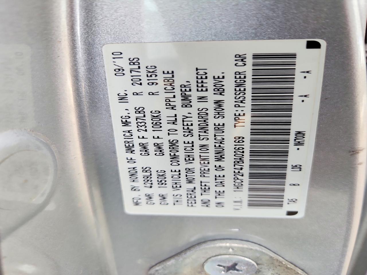 Honda Accord Lxp