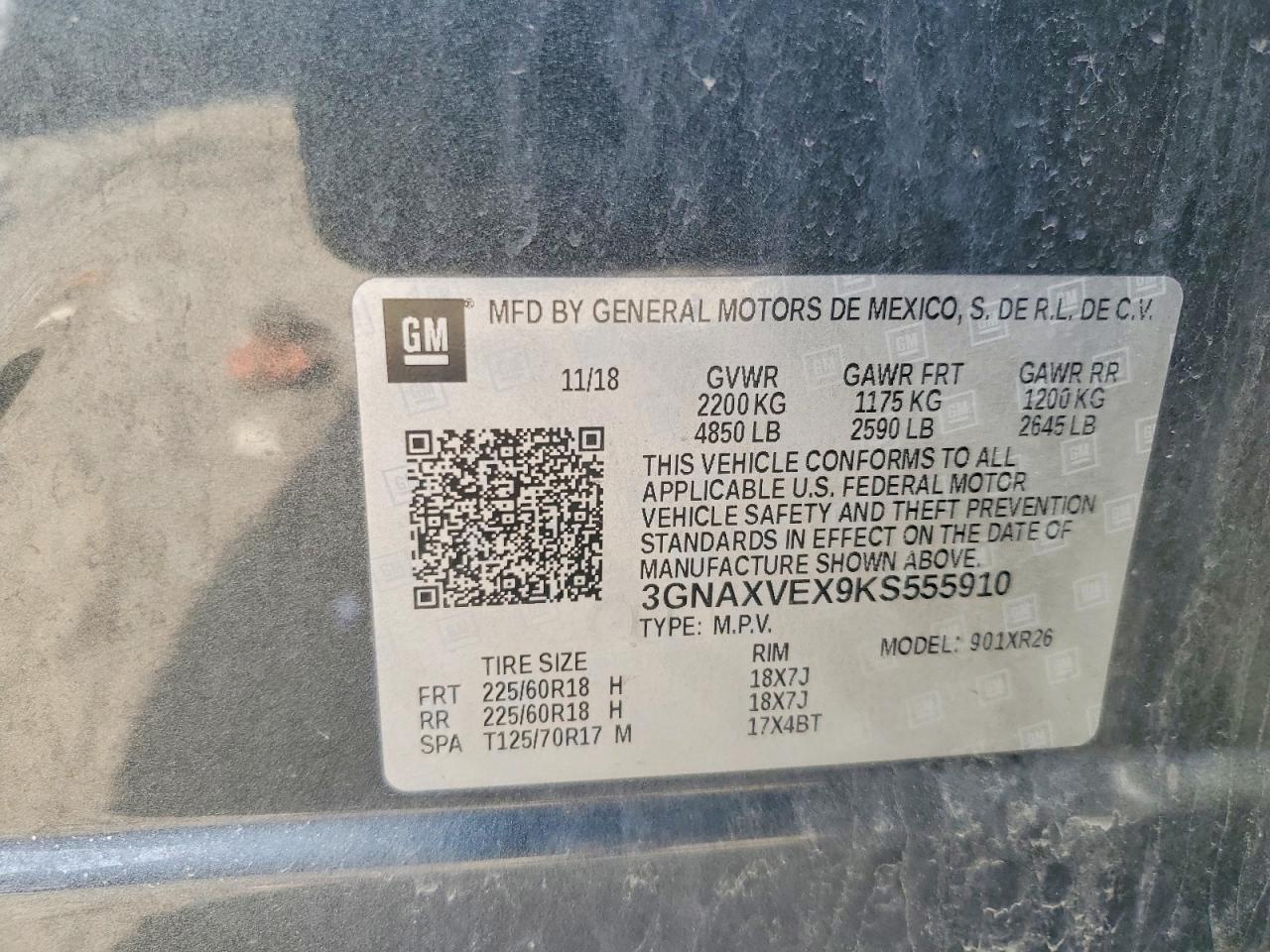 Chevrolet Equinox Lt