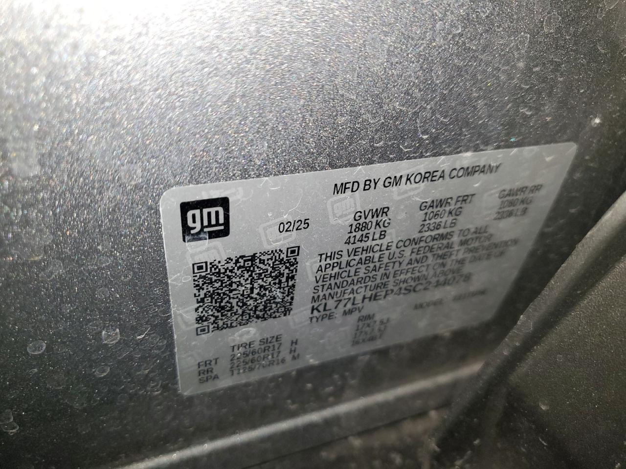Chevrolet Trax 1lt
