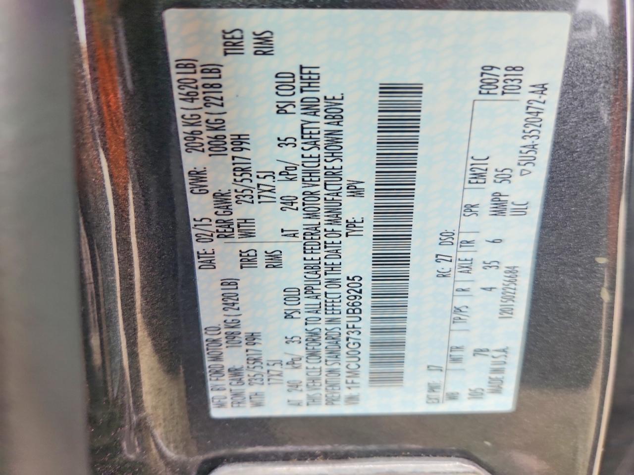 Ford Escape Se