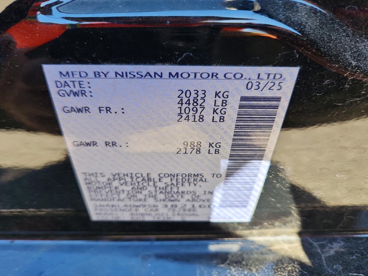 Nissan Altima Sv