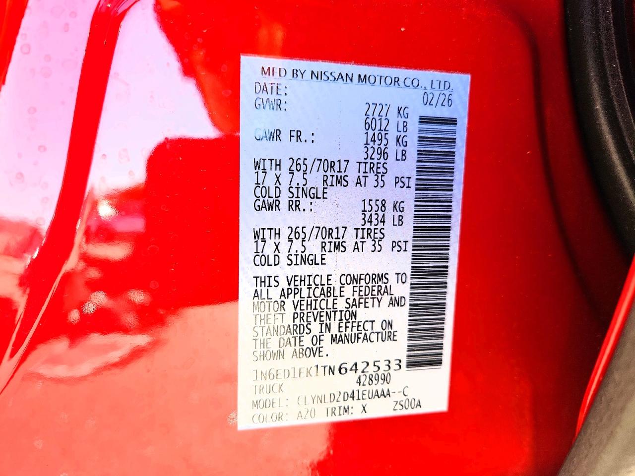 Nissan Frontier Pro-4x