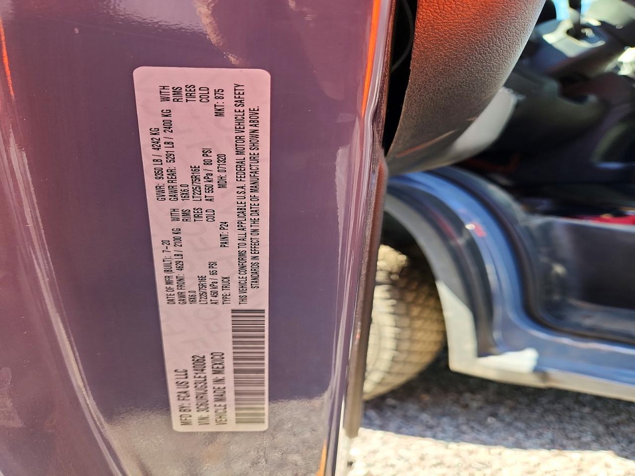 Ram Promaster 3500 High