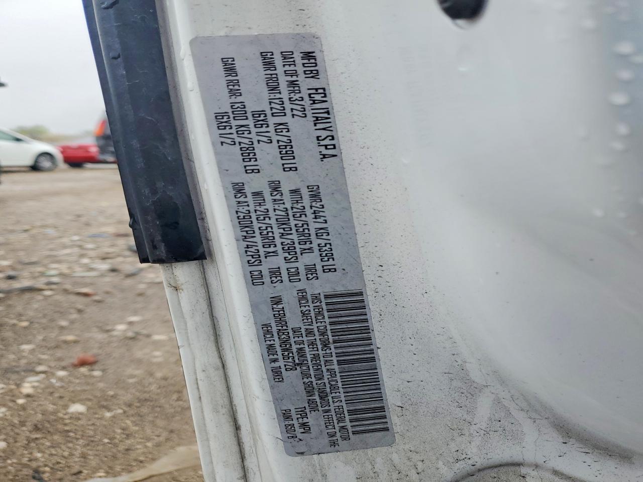 Ram Promaster Tradesman