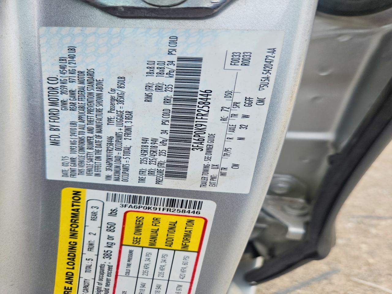 Ford Fusion Titanium
