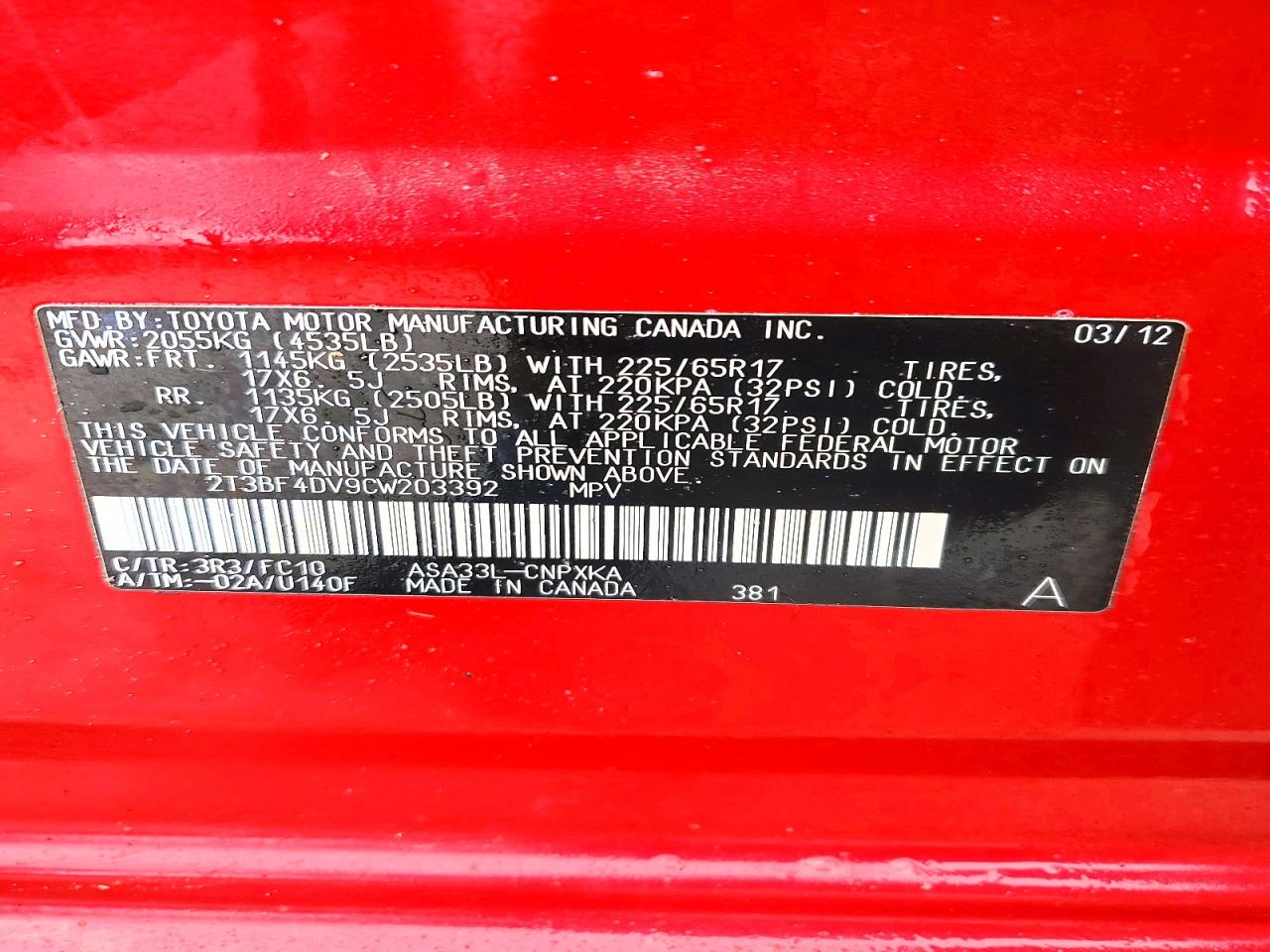 Toyota RAV4 Base
