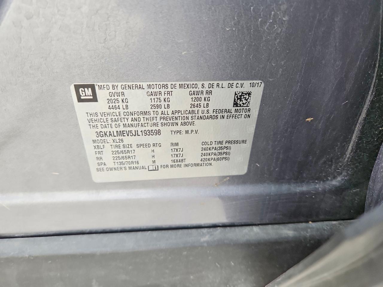 GMC Terrain Sle