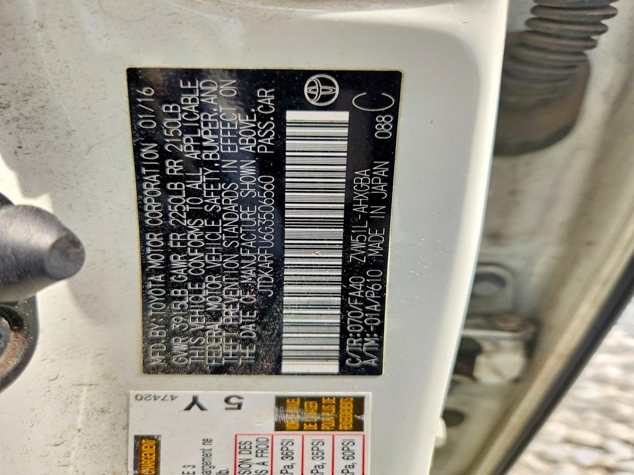 Toyota Prius Three