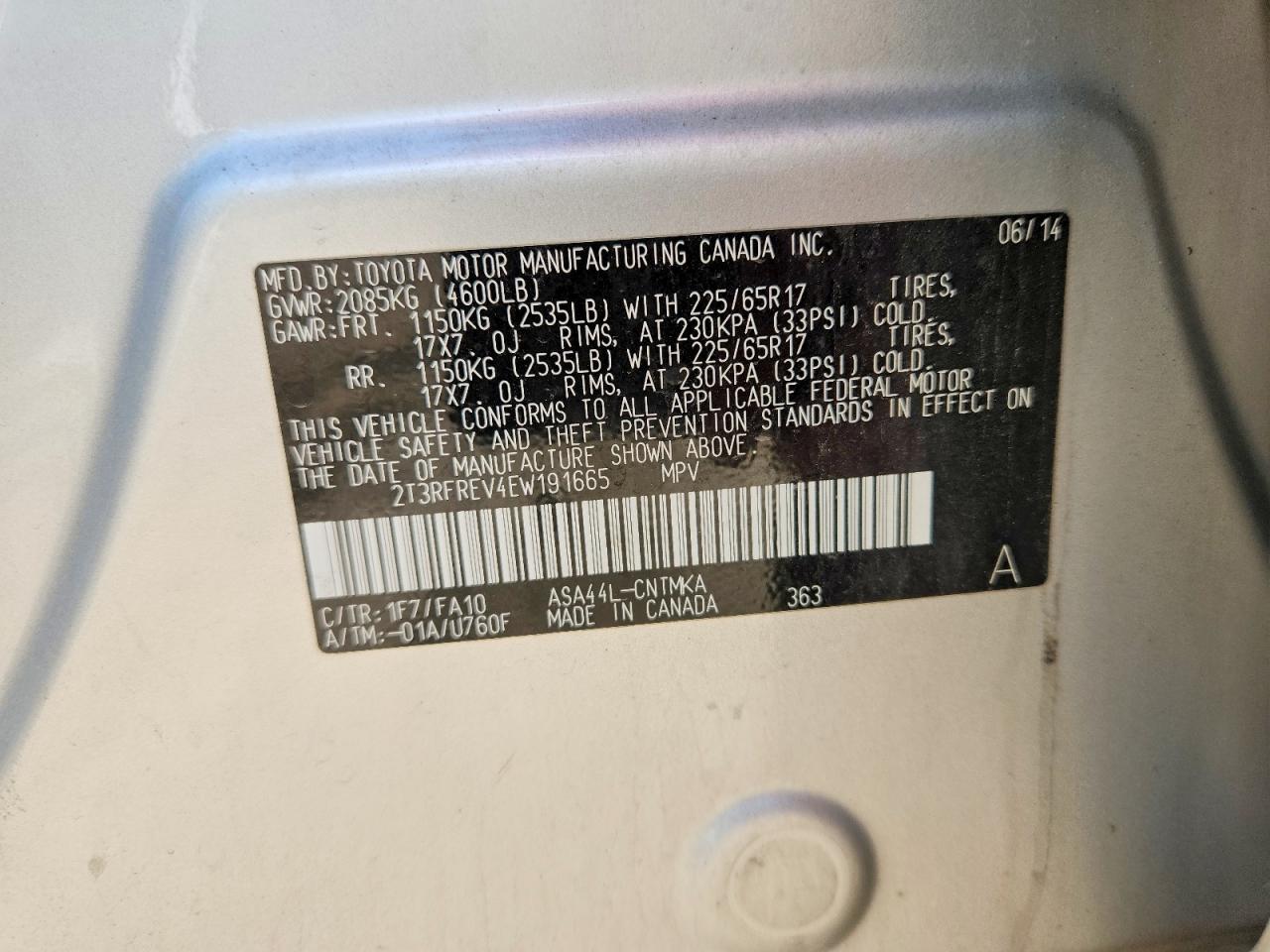 Toyota RAV4 Xle