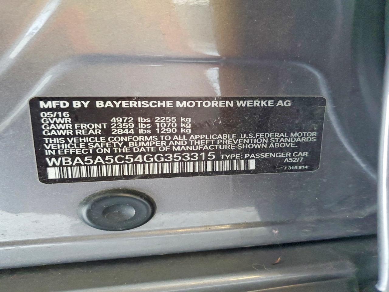 BMW 5 Series I