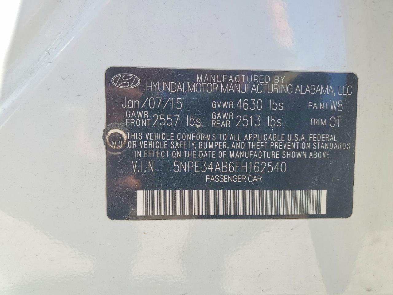 Hyundai SONATA Limited 2.0t