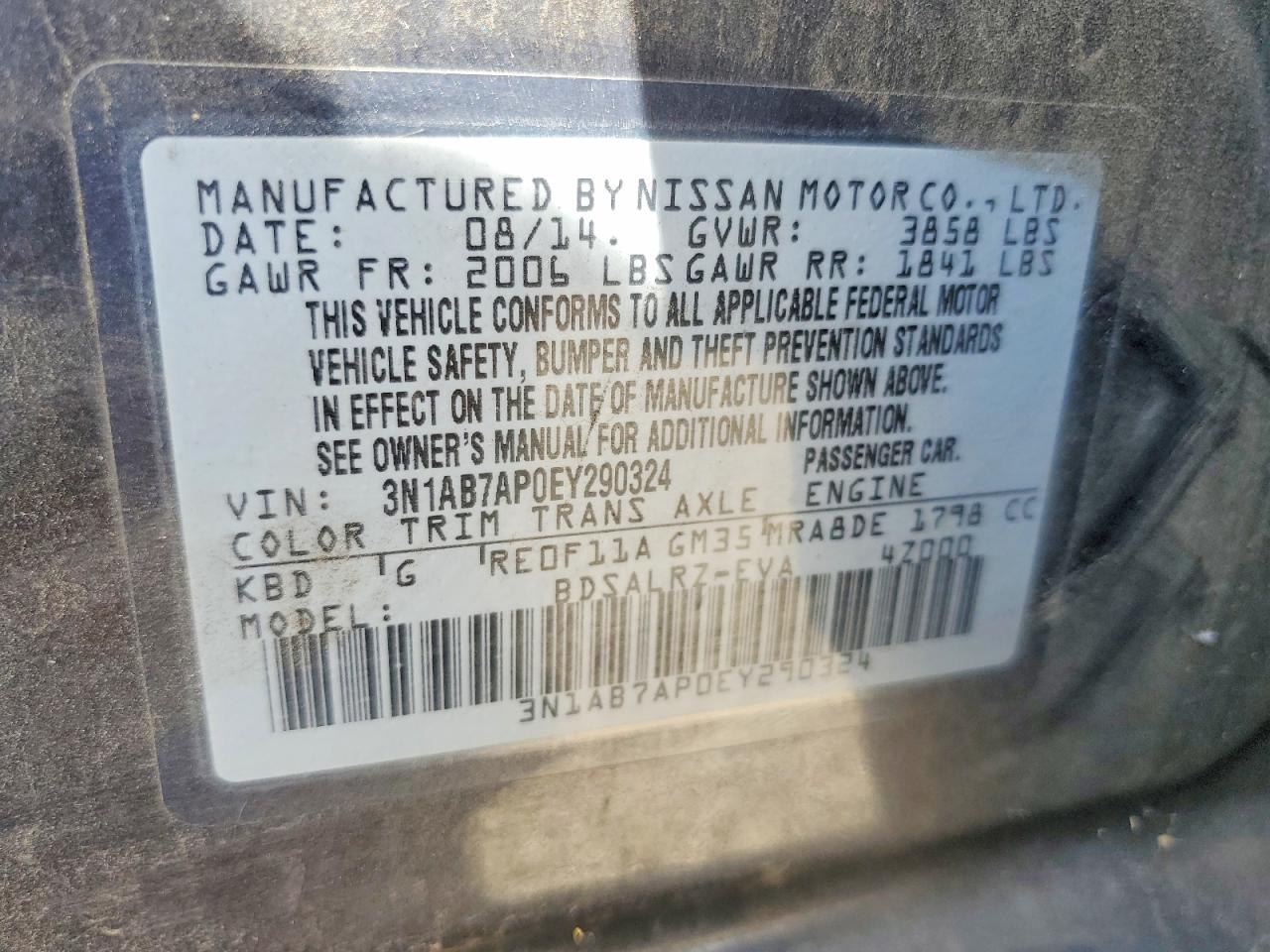 Nissan Sentra Sr
