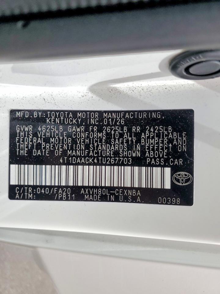Toyota Camry Le