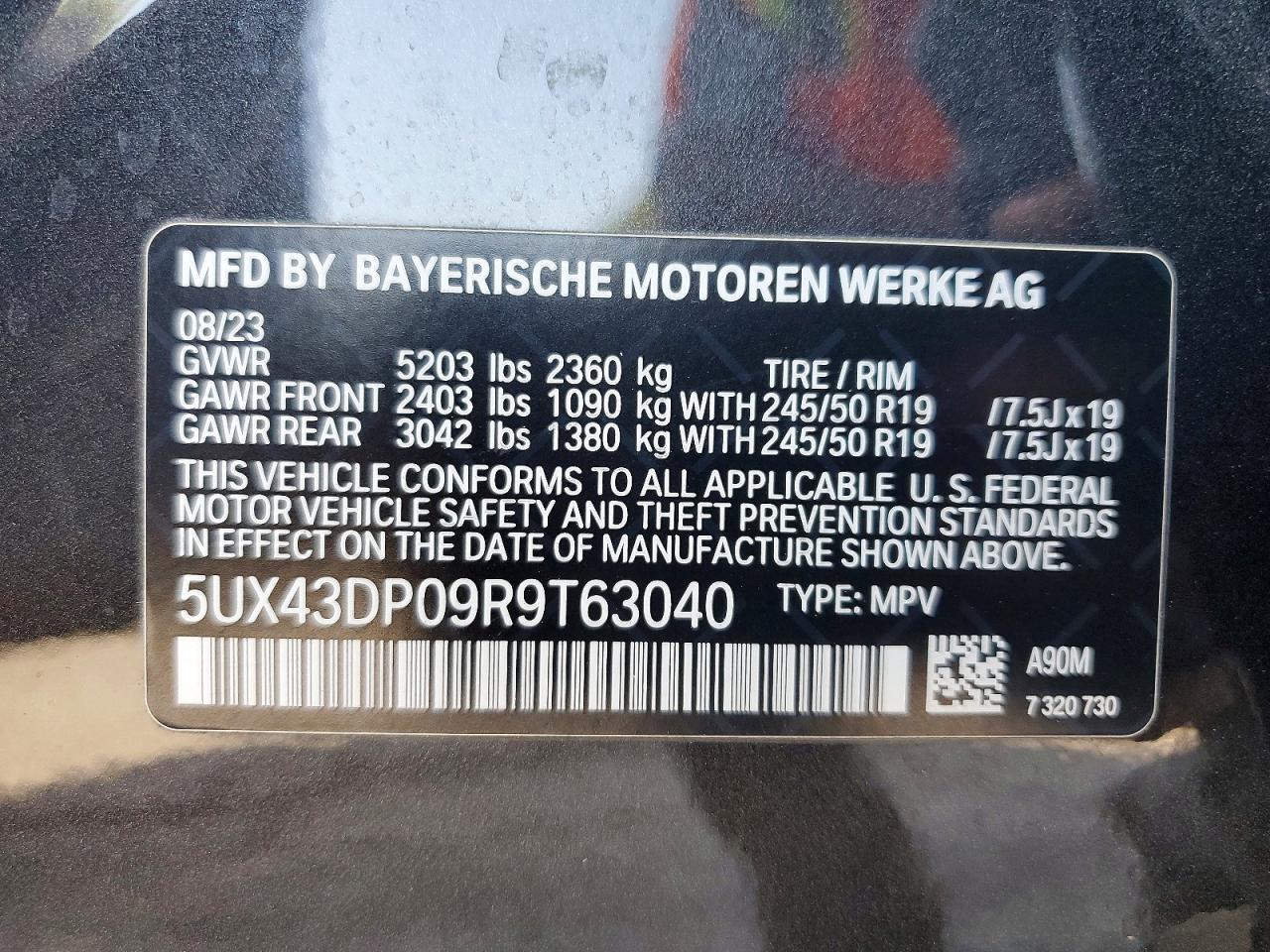 BMW X Series Sdrive30i